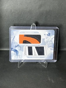 2024 Topps Triple Threads - Doble Jumbo Reliquia Derek Jeter/Cal Ripken 1/1 #DRJ-JR - Imagen 1 de 2