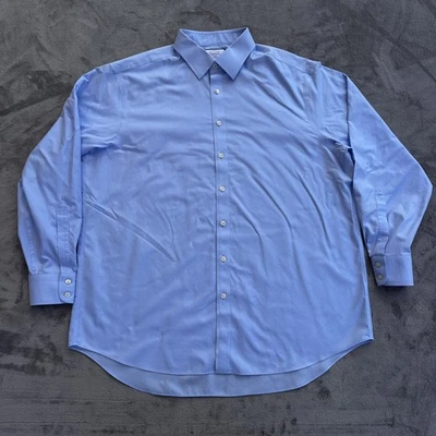 Charles Tyrwhitt Shirt Mens 18 2XL Classic Fit Non Iron Dress Button Up - Image 1 of 4