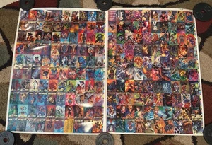 FLEER/SKYBOX MARVEL COMICS ONSLAUGHT UNCUT CARD SHEETS 1996 - Picture 1 of 11