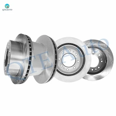 Juego 4 rotores de disco de freno delanteros 355 mm-traseros 360 mm para GMC Sierra 2500 HD 2011-2015 Foto 1 de 4