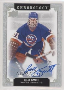2018-19 Upper Deck Chronology Franchise History Billy Smith #FH-NYI-BS Auto HOF - Picture 1 of 3