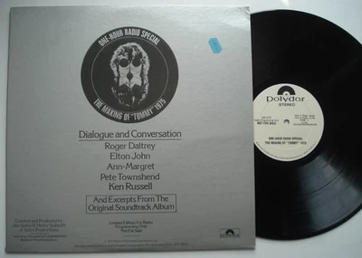 THE WHO Tommy One Hour Radio Special Making of EX POLYDOR promo only vinyl LP Foto 1 de 4