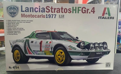 Italeri LANCIA STRATOS HF GR.4 RALLY MONTECARLO 1977 KIT 1:12 - Immagine 1 di 3