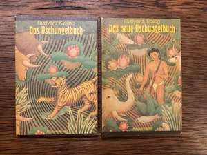 Rudyard Kipling Das Dschungelbuch + Das neue Dschungelbuch 1982 Kiepenheuer 2 TB - Bild 1 von 3