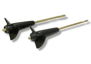 NQD RC JET Turbo Boat 757-6024 Inner Shaft Propellers Accessory Spare Part 2 SET - Picture 1 of 5