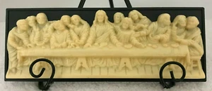 Vintage Last Supper Hard Plastic Mini Wall Hanger - Picture 1 of 4