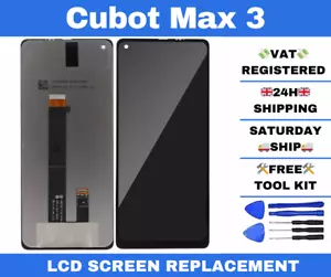 Cubot Max 3 Replacement Glass LCD Touch Screen Display, 24h shipping - Picture 1 of 2