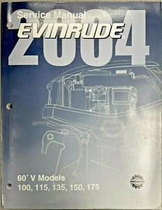 USED OEM EVINRUDE JOHNSON OUTBOARD SERVICE MANUAL - Picture 1 of 1