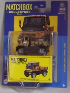 Auto Matchbox - 2025 Collectors - #14/20 * Mercedes-Benz Unimog - Camo - Bild 1 von 6