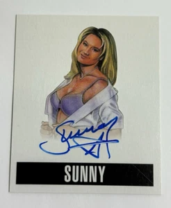 Tarjeta autografiada firmada por Sunny 2014 Leaf Originals Wrestling #S3 - Imagen 1 de 6
