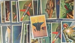 1958 Parkhust Raketen & Satelliten Karten V339-7 Sie wählen komplett Ihr Set - Bild 1 von 37