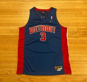 Detroit Pistons Ben Wallace Nike Swingman Jersey Men’s L Retired Number EUC NBA  - Picture 1 of 12
