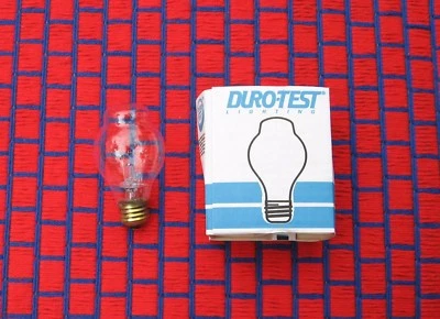 WORLD'S BEST LIGHT BULB * 69 WATT Duro-Test USA 69AT19 sub 69A21 traffic signal  - Image 1 of 3