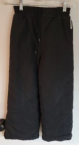 Boys S Climate Control Black Nylon Snow Pants Snowpants Winter Layers - Picture 1 of 4