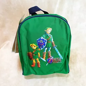 Rare 1998 The Legends of Zelda Okarina Rucksack small daypack bag Nintendo - Bild 1 von 12