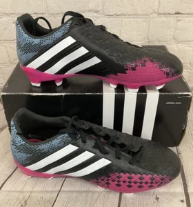 Adidas Q33541 Absolado LZ TRX FG Womens Soccer Cleats Black White Pink US Size 6 - Picture 1 of 13
