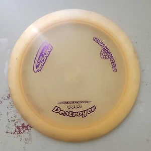 Innova Destroyer Distance Driver, Blizzard Champion, 155g- Off White - Picture 1 of 9