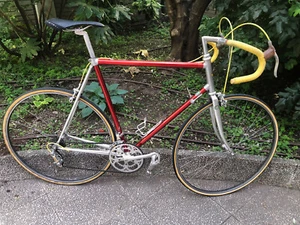 Oldtimer Rennrad Vitus 979 Rahmen 58cm mit Simplex Schaltung; Kronen 52/36 - Bild 1 von 18