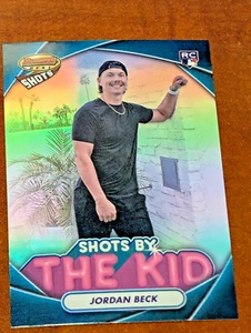 Jordan Beck 2024 Bowman's Best Shots By The Kid Insert RC Rockies - Picture 1 of 2