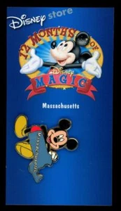 Pin de Disney 12 Months of Magic Mickey State Massachusetts 11860 - Imagen 1 de 1
