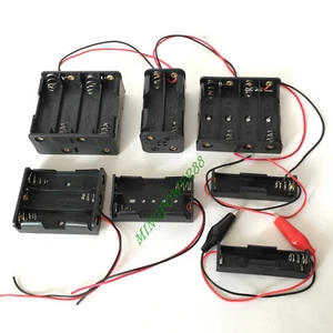 Caja conectora soporte de almacenamiento para batería 1S 2S 3S 4S 8S 3.7V 14500 AA 1.5V R6P - Imagen 1 de 16