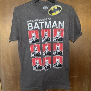 DC Comics Moods Faces Batman Tshirt Medium New - Picture 1 of 4