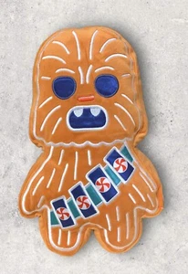 Disney Chewbacca Holiday Gingerbread Cookie Scented Plush Star Wars NWT - Picture 1 of 2