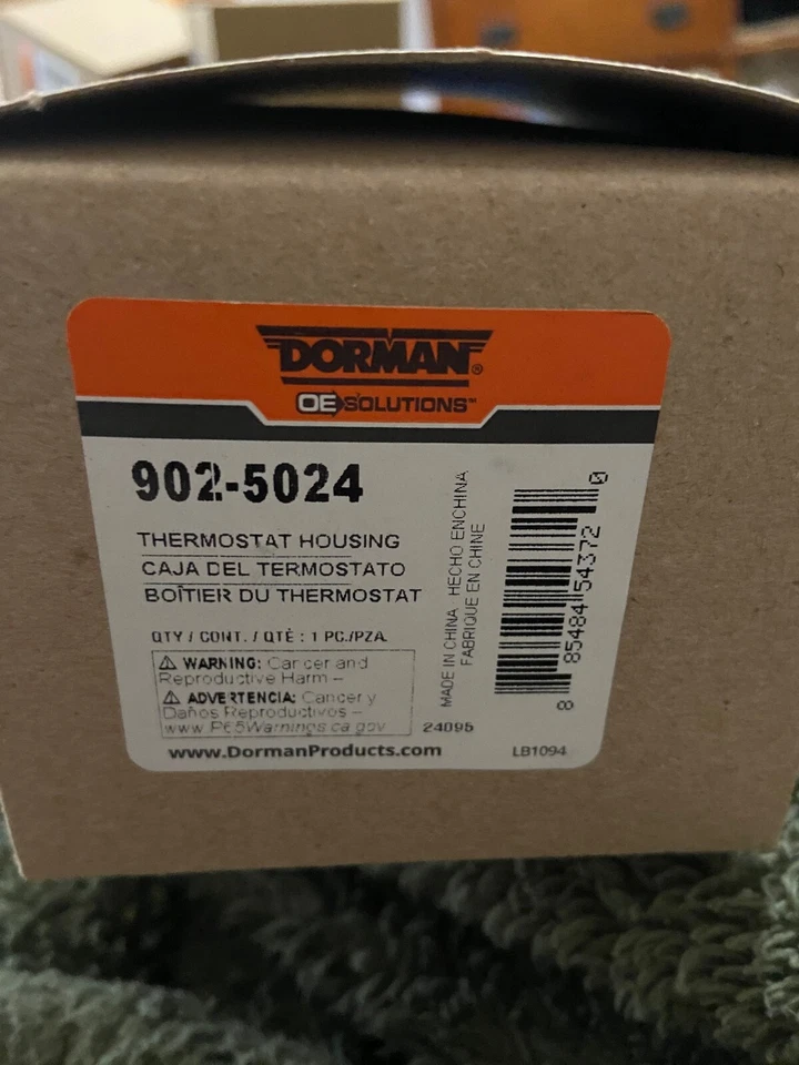 Carcasa termostato refrigerante motor Dorman 902-5024 compatible con Select Acura/H Foto 1 de 1