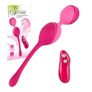 Liebes-Kugeln 7 Vibration mit Fernbedienung USB ladbar Vibro Loveballs Rot - Bild 1 von 7