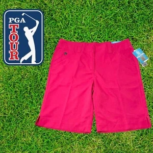 PGA Golf Ladies Pink Shorts Size 6 UPF 40 - Picture 1 of 5