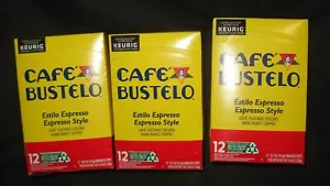 Café Bustelo Espresso Café Tostado Oscuro K Tazas para Keurig - 12 tazas para Keurig - Imagen 1 de 3