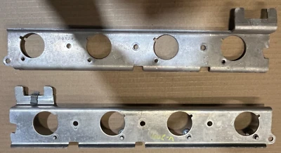 04-05 Cadillac XLR V8 ignition Coil Rail metal cover set pair 4446-7 - Image 1 of 4