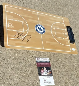 KENTUCKY WILDCATS Mark Pope SIGNED Basketball Coach Clipboard JSA COA - Picture 1 of 2
