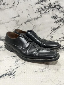 Mezlan Kole Oxford elegante Schuhe Herren Größe 11 schwarz Leder Schnürschuhe - Bild 1 von 9