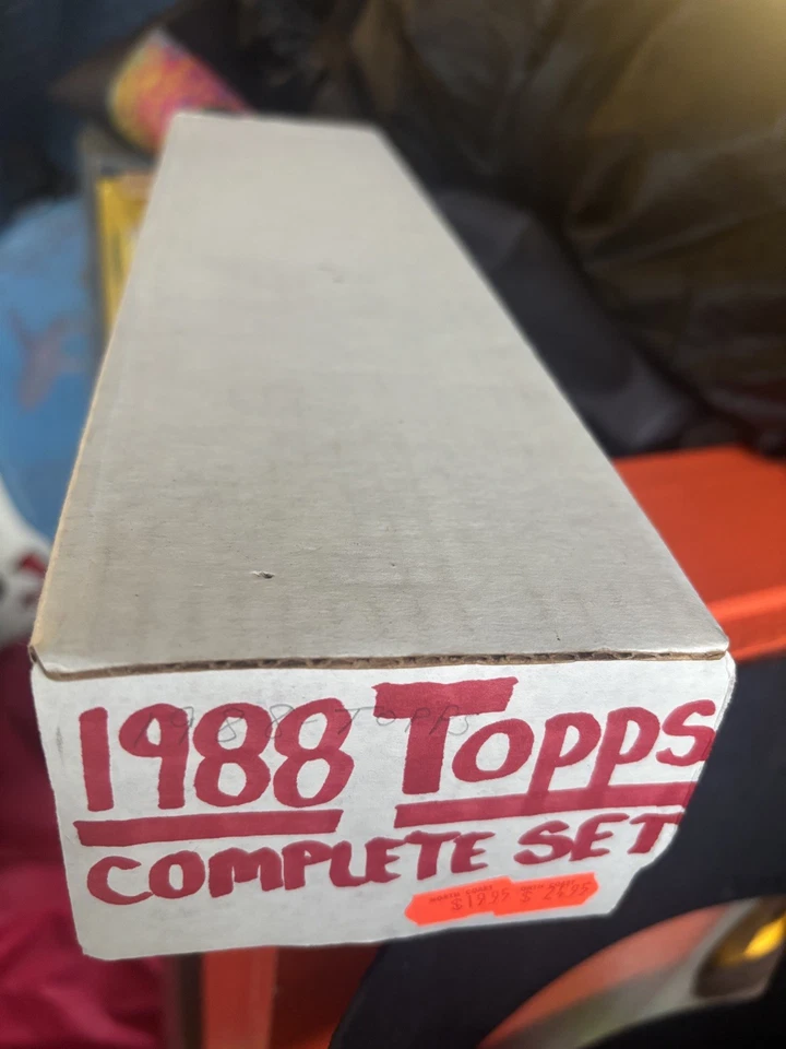 1988 年 Topps 棒球全套带盒 792 张卡 美国职棒大联盟复古蜡乐趣 MLB 新秀 — 第 1/4 张图片