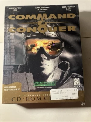 COMMAND & CONQUER Classics Game - (Sealed) Big Box PC Win 95 Westwood - Image 1 of 4