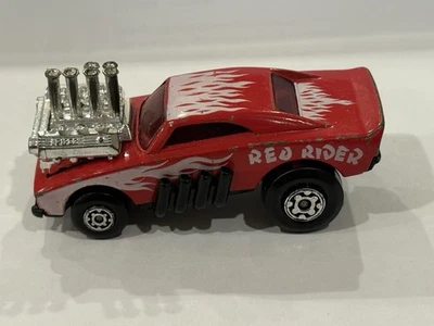 Matchbox Superfast Red Rider Dodge Charger Hot Rod Lesney Vintage 1972 - Image 1 of 4