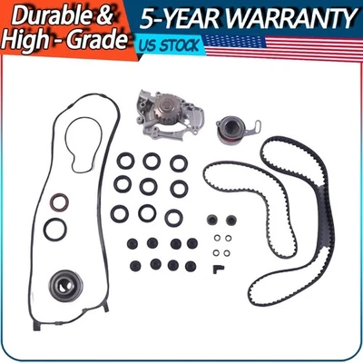 Timing Belt Kit Water Pump For Honda Accord EX LX DX SE 1994-2002 2.2 2.3L F23A1 - Image 1 of 4