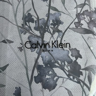 CALVIN KLEIN JARDÍN VIOLETAS TINTE 1 KING SHAM FLOR IRIS LAVANDA PÚRPURA VIOLETA Foto 1 de 4