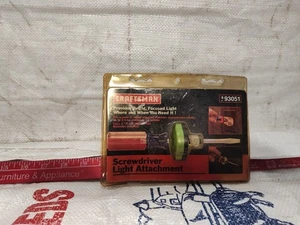 NEW Sears CRAFTSMAN SCREWDRIVER LIGHT ATTACHMENT 93051 TOOL Nos - Picture 1 of 7