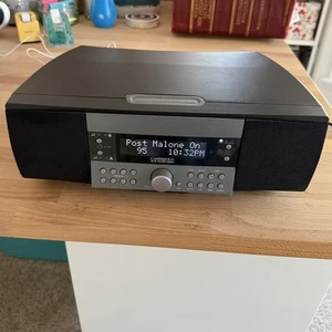 Radio reloj estéreo Cambridge SoundWorks 730 AM FM negro plateado probado - Imagen 1 de 13