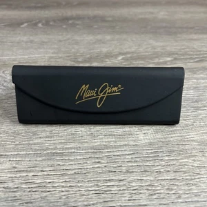 Maui Jim Negro Triángulo Plegable Magnético Triple Gafas de Sol Estuche Cierre Magnético - Imagen 1 de 7