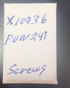 PUW Quartz Uhrwerk Cal. 241 Kreisschraube Teil X10936 Stck 3 - Bild 1 von 2