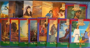 Animated Stories From The New Testament Bible Coloring Activity Books Lot of 16 - Bild 1 von 7