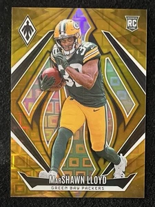 2024 Panini Phoenix Marshawn Lloyd ROOKIE #225 SSP Gold Pandora /10 (RC) CONFEZIONI - Foto 1 di 2