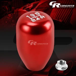 M10x1.5 THREAD 5-SPEED MT RACING SHORT THROW SHIFTER KNOB RED FOR HONDA/ACURA - Bild 1 von 3