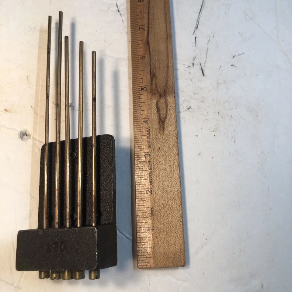 Vintage Trend Clocks West Germany Mantle Winding Clock Part  Gong - Image 1 of 3