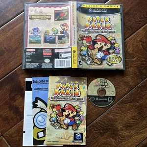 Paper Mario: The Thousand-Year Door (Nintendo Gamecube) Complete CIB w/ Manual - Picture 1 of 6
