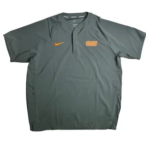 NIKE OREGON STATE BEAVERS XL TEAM ISSUE SHORT SLEEVE BATTING CAGE JACKET - Bild 1 von 4