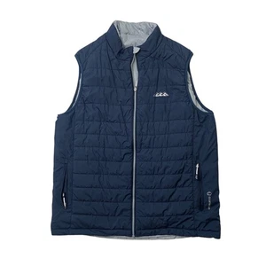 Sunice Vest Mens L Navy Michael Reversible Insulated Lightweight Thermal Stretch - Picture 1 of 9